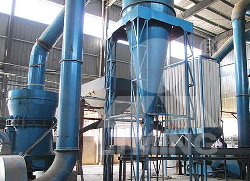 重慶鈣業公司方解石磨粉加工生產線細度325目